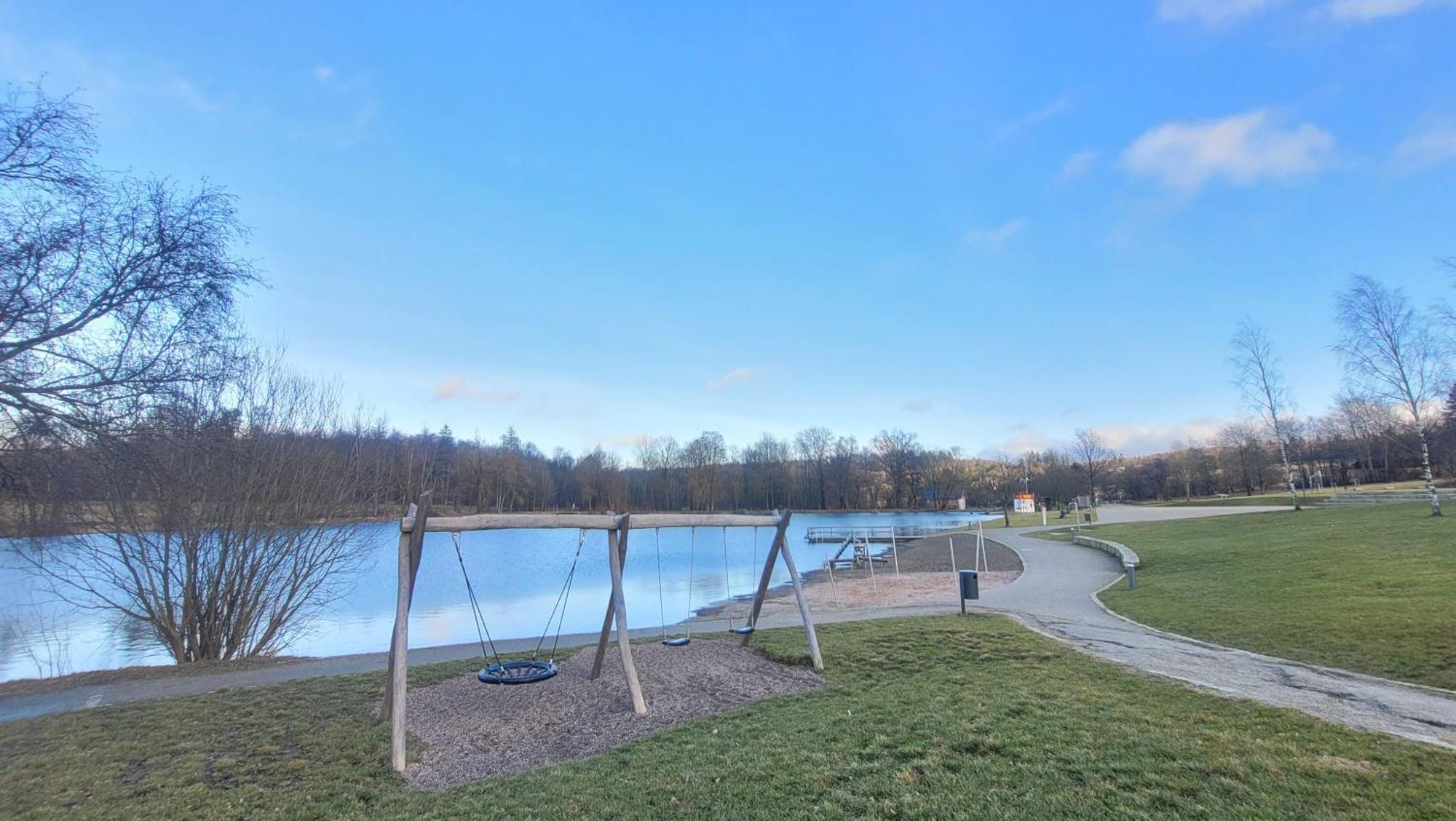 Ferienhaus Am See Lichtenberg Bayern Frankenwaldsee Ngoại thất bức ảnh
